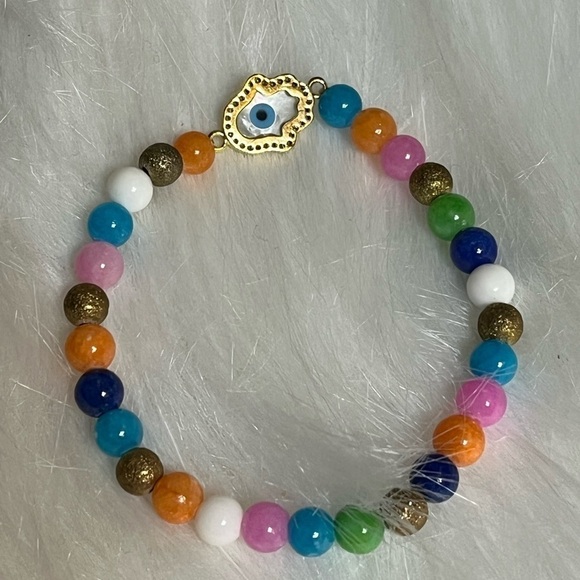 COLORFUL Evil Eye Bracelet - Picture 5 of 12